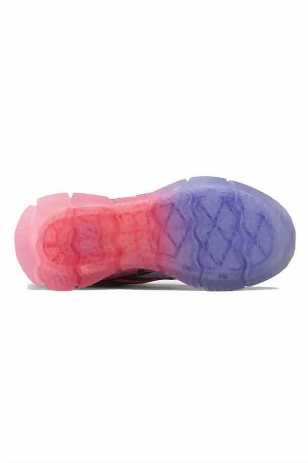 Zig N' Glow Elastic Lace Çocuk Yürüyüş Koşu Ayakkabı 100201751siyah - 5