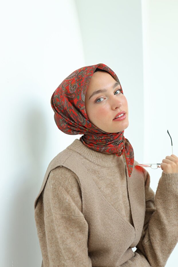 73071-21 Model eșarfă moale - 2