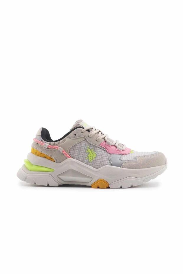 U.S. Polo Assn Women's Sports Shoes Premium Vincent Women's Sneaker Shoes 101502370Beige