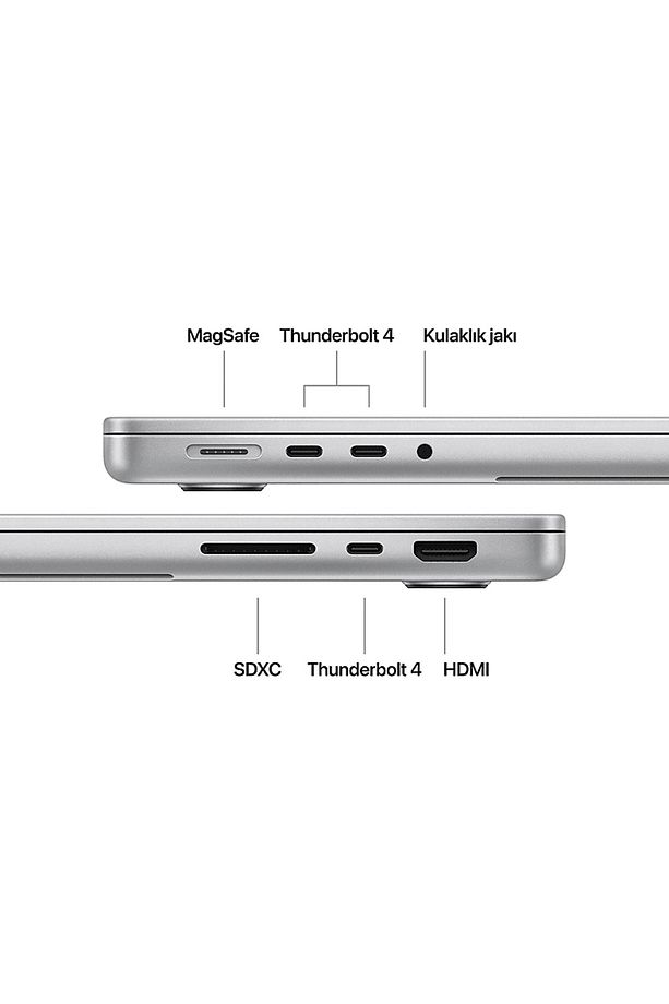 MW2X3TU/A/Macbook Pro/Apple M4 İşlemci/10 Çekirdek CPU-10 Çekirdek GPU/16GB RAM/1TB SSD/14.2"/ - 6