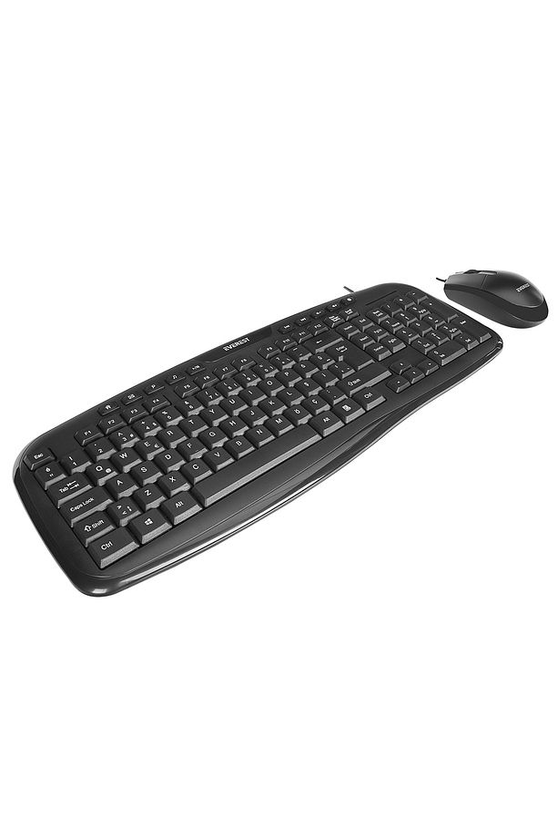 UN-795 Siyah Usb Q Multimedia Klavye + Mouse Set - 2