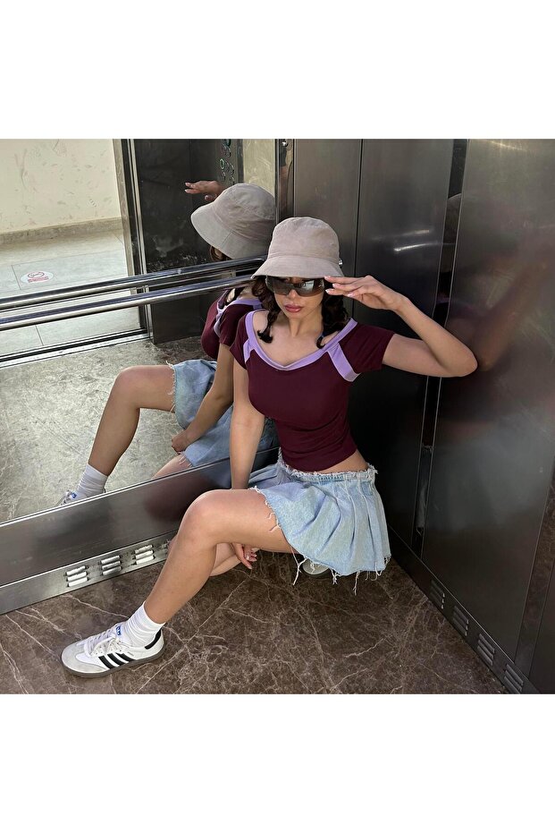 طوق قارب أساسي بلوم قصير - كم قصير - 7