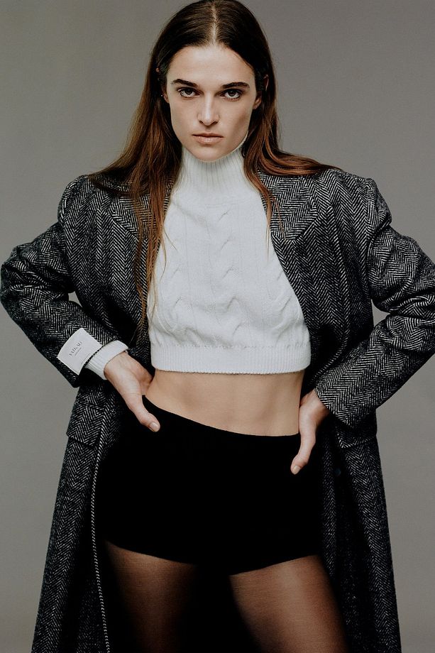 Siyah triko şort - 2