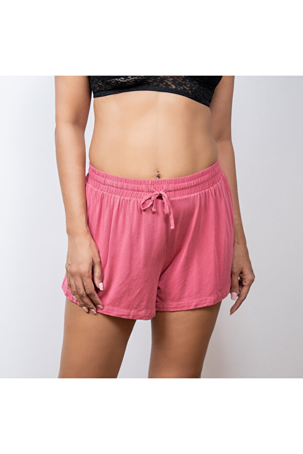 Janice Lounge Shorts 2Pk Rayon Modal - 4