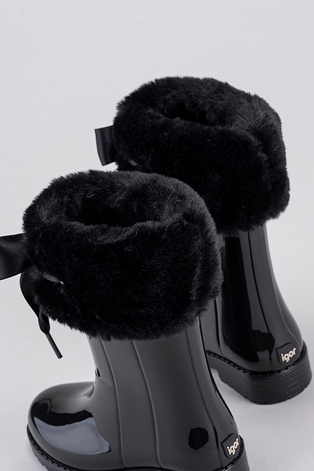 Campera Charol Soft Çocuk Bot Siyah - 4