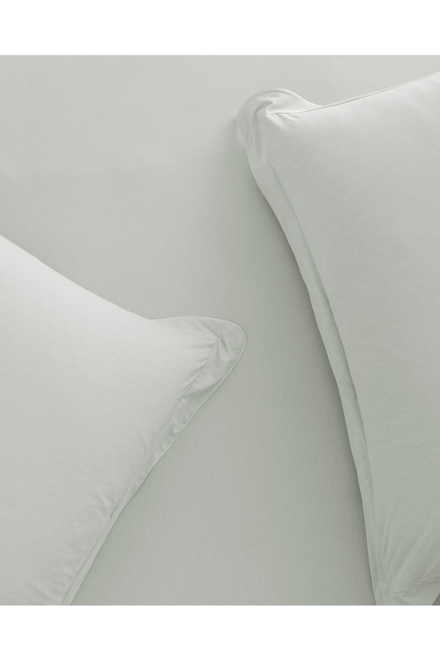 İlus Çift Kişilik Bambu Comforter Set - Mint Yeşili - 8