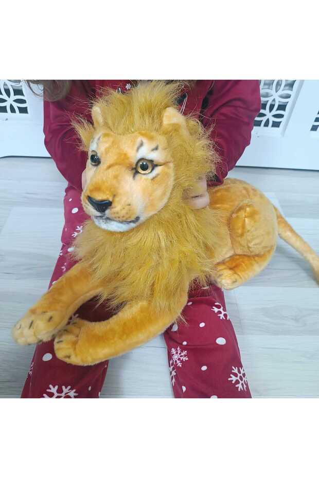 High Quality Plush Lion Toy - Super Real Leon 60cm