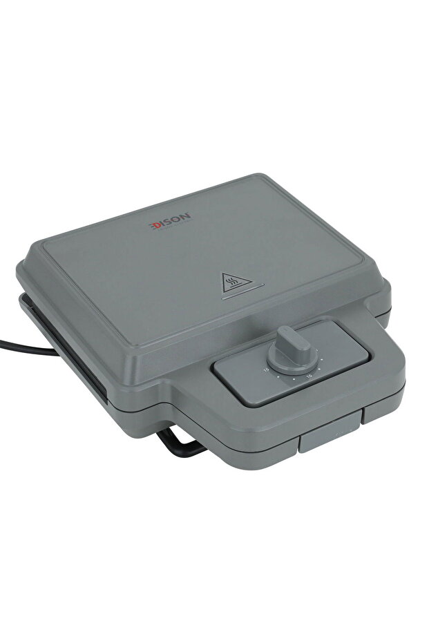 Sandwich and Waffle Maker, 800 Watt, 2×1 - Dark Grey