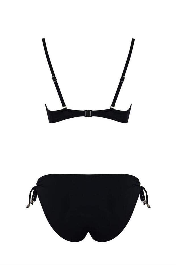 Püsküllü Üçgen Bikini Takım - 2