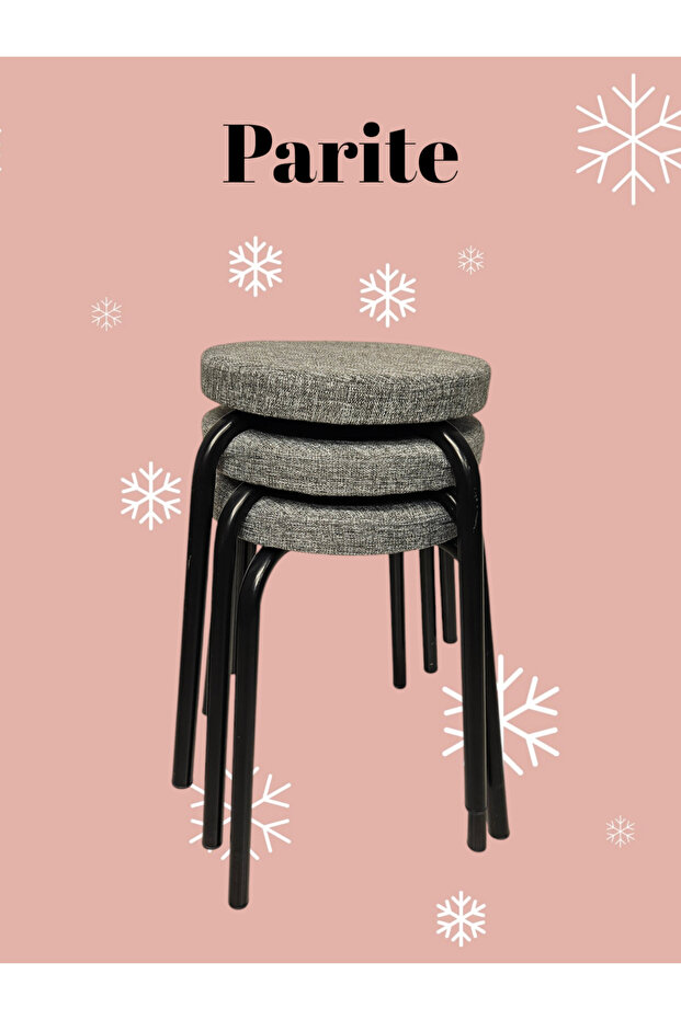 tabure gri stool heces sgabello braz - 4