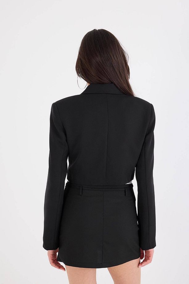 Crop Blazer Ceket C7208-Z14 - 4