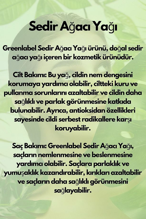 Sedir Ağacı Yağı %100 Doğal Ve Saf 10ml - 3