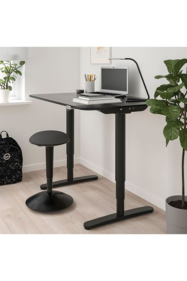 NILSERIK, tabure, vissle koyu gri - 2