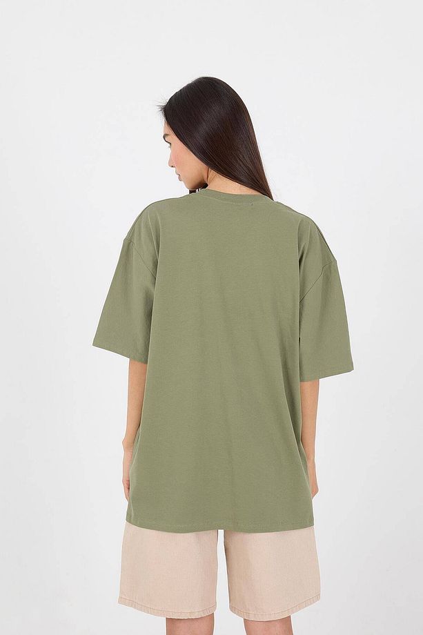 Bisiklet Yaka Basic T-shirt P10111-d7 - 4
