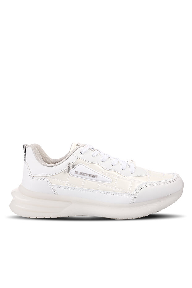 Zarko Sneaker Men's Shoes White Patent Leather