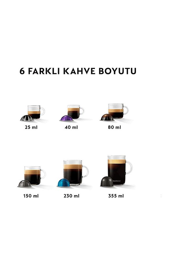 Vertuo Pop Kapsüllü Kahve Makinesi Siyah - 5