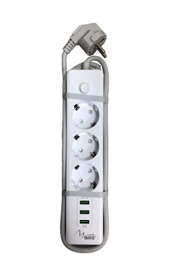 مقبس محمي بالتيار، مخرج USB ثلاثي - 6