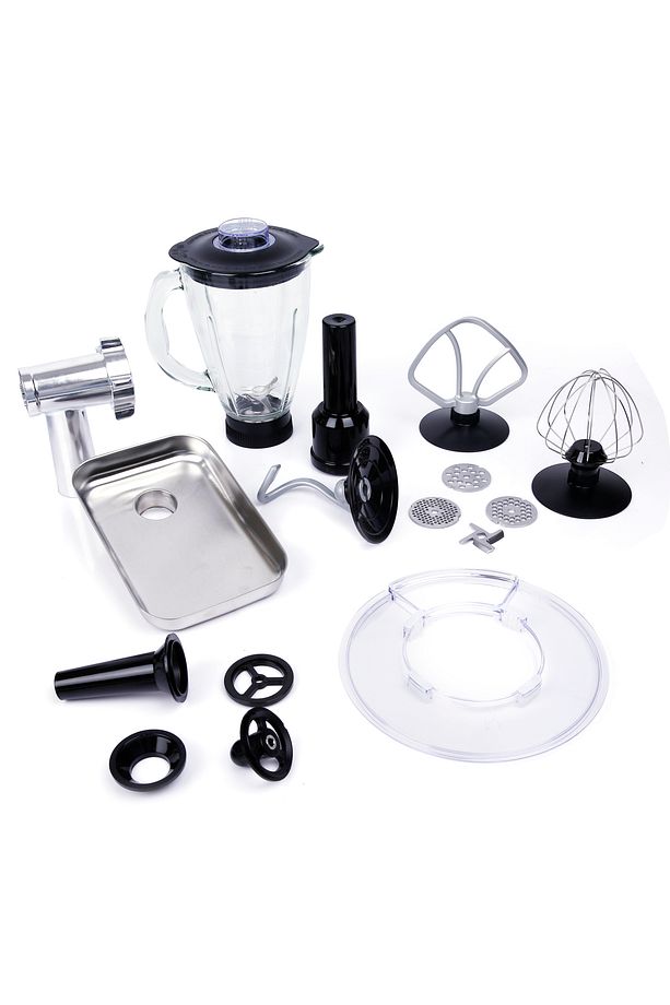 M120 Multi-fonksiyonel 3'ü Bir Arada Stand Mikser Kıyma Setli Ve Blender Özellikli Krem/gold - 7