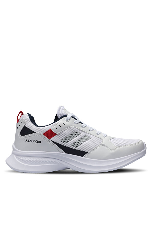 Zayn Sneaker Men's Shoes White / Navy Blue / Red