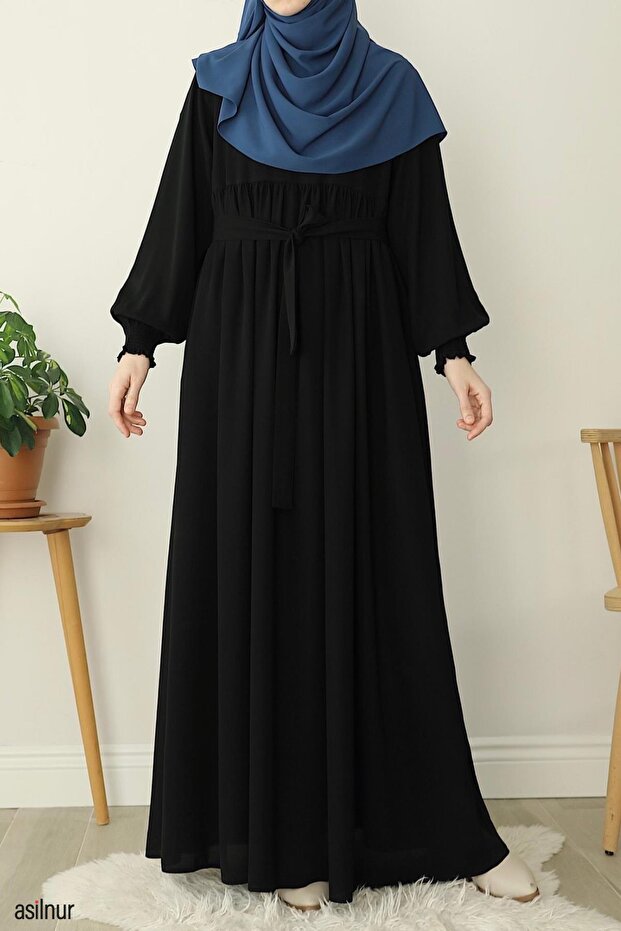 Eda Elbise Siyah - 4