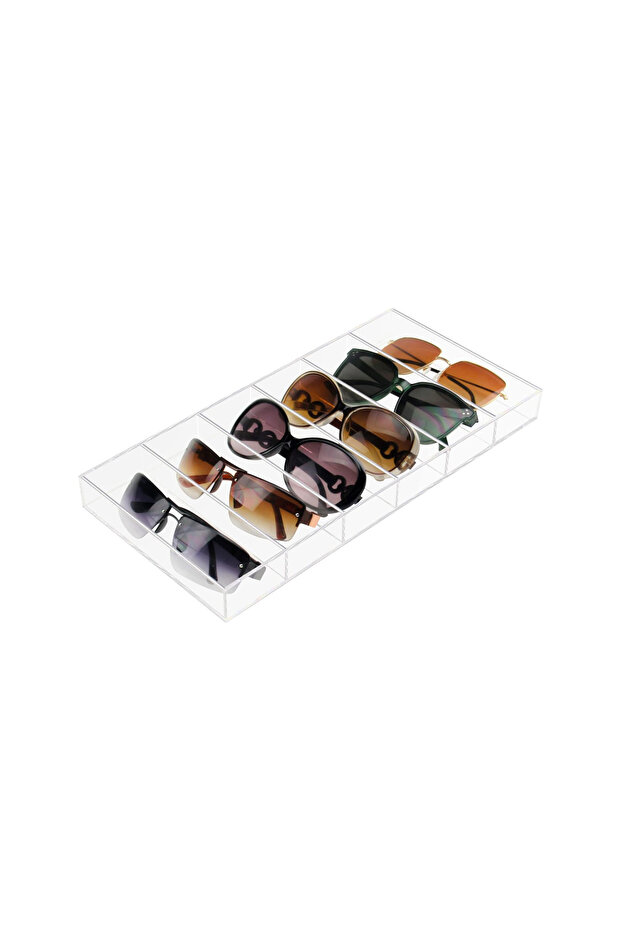 Glasses Stand with 6 Compartments