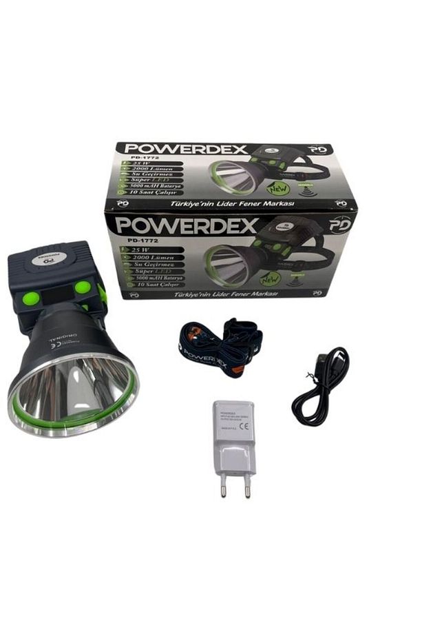 PD-1772 25 Watt 2000 Lümen Profesyonel Sensörlü Kafa Feneri - 2