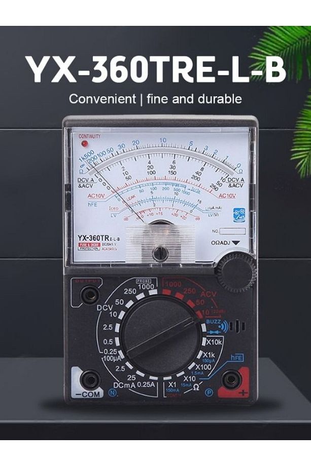 Analog Multimetre Ölçü Aleti YX-360TR - 9