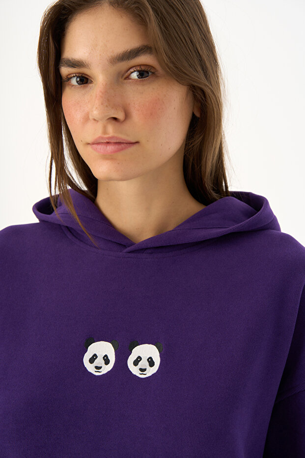 Chi & Chi SuperSoft Hoodie - Mor - 4