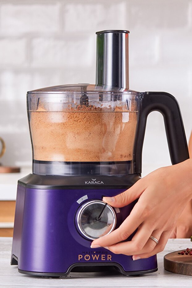Mastermaid Power Multifunctional 10 In 1 Grape Purple Mutfak Robotu, Blender Seti 2000w - 6