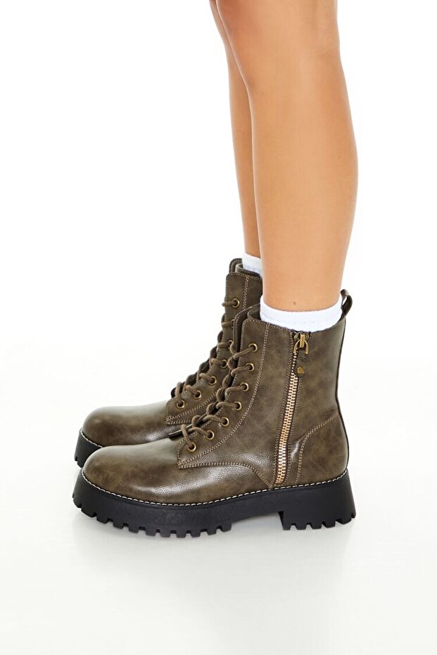 Suni Deri Kalın Tabanlı Bot - 2