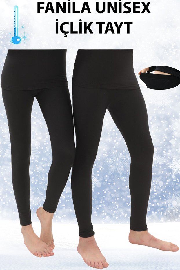 Winter Underwear Thermal Unisex Cotton Raised Stretchy Comfortable Lingerie Leggings Underwear