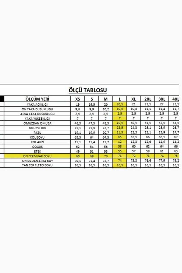 CEDRİC ERKEK YARIM FERMUARLI İNCE POLAR SWEATSHİRT - 6