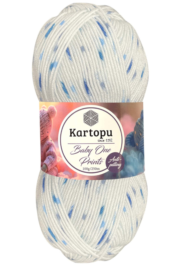 Baby One Prints Spotted Non-Pilling Baby Wool B2521