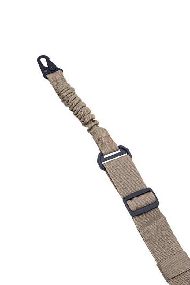 Tüfek Askı Kayışı - Savage - Çift Nokta Yaylı - Tactical - Kum - 2