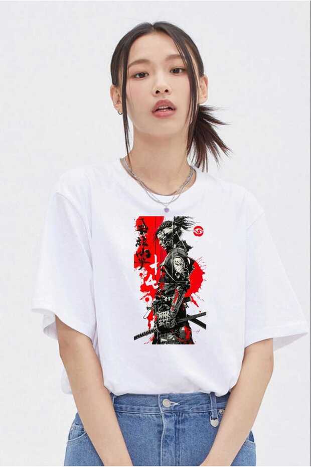Unisex Japanese Anime Printed T-Shirt