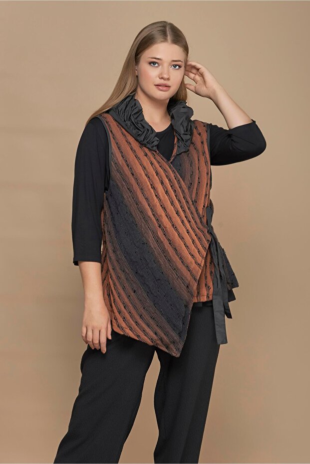 19575 Yelek Kıremıt - 1