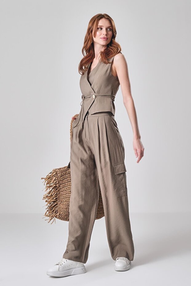 Pilili Kargo Pantolon - 4