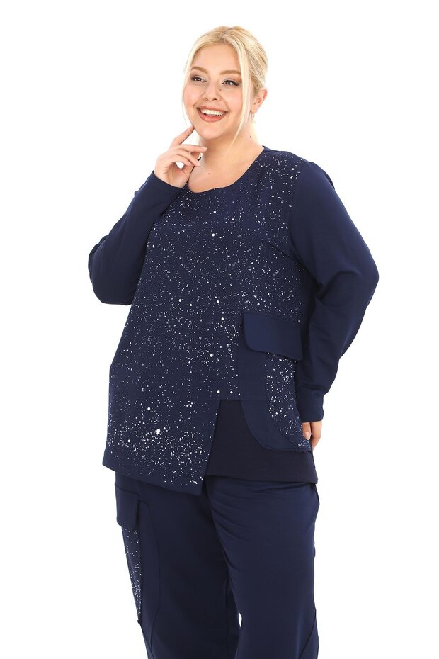 24581 TUNIK LACIVERT - 1