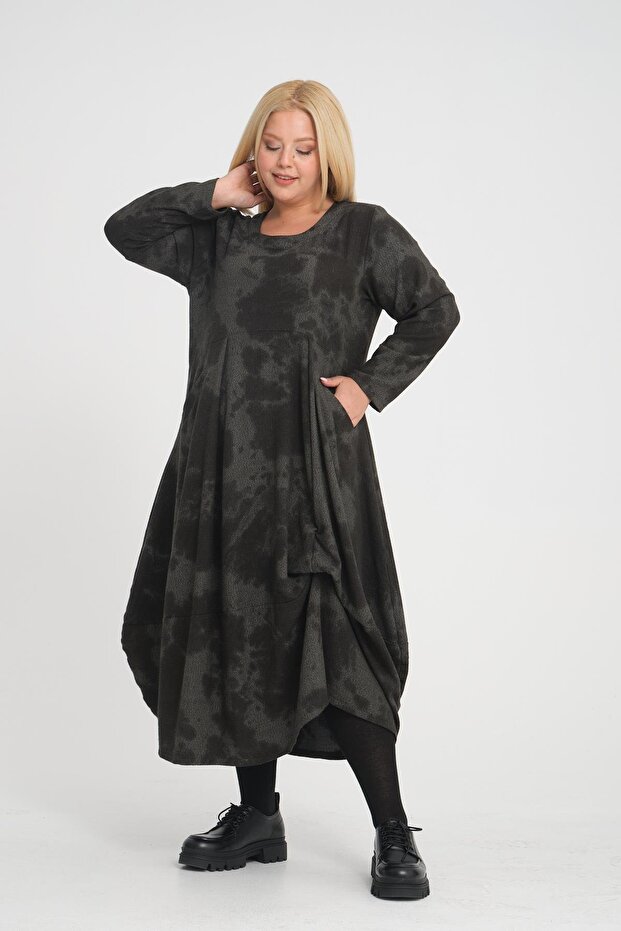 24582 ELBISE YESIL - 4