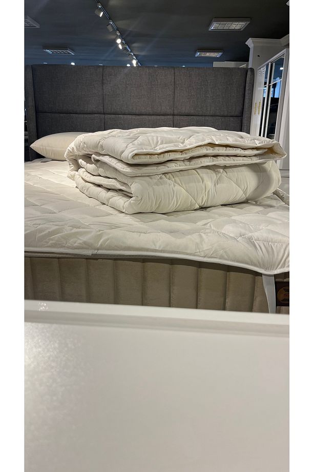 Saf Yün Yıkanabilir Tek kişilik yorgan 2.5 kg saf merinos kuzu yünü - 2