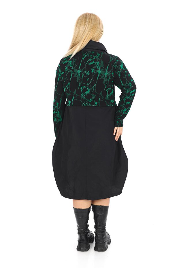 24591 ELBISE YESIL - 1