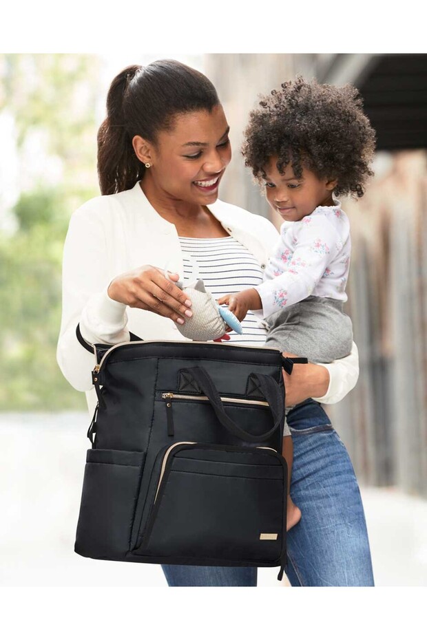 Main Frame Anne Bebek Bakım Çantası Siyah - 7