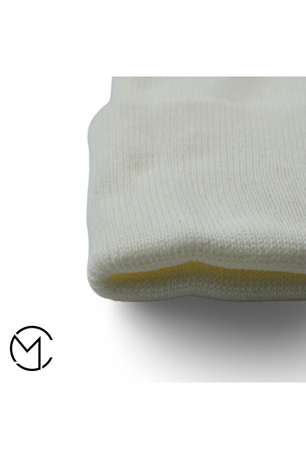 MESSCOLLECTION Unisex Yetişkin Bere, Kışlık Şapka, Kışlık Bere, Yumuşak Akrilik Bere - 7