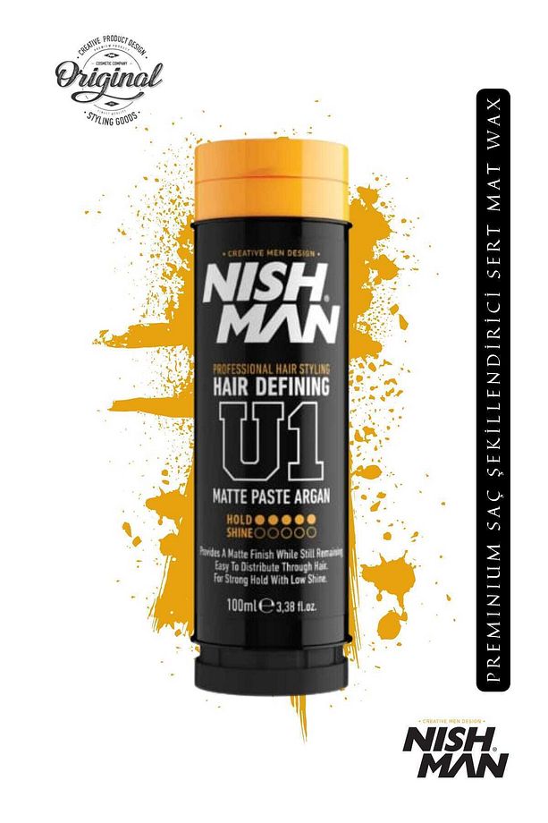 U1 Sert Tutuş Mat Wax / Special Edition 100 ML - 3