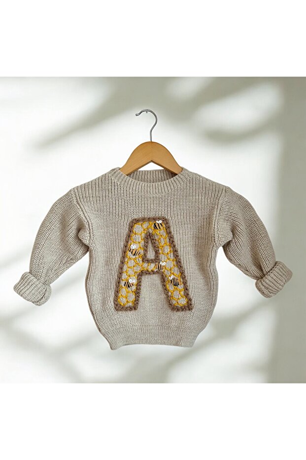 Arı kovanı harf kazak - 1