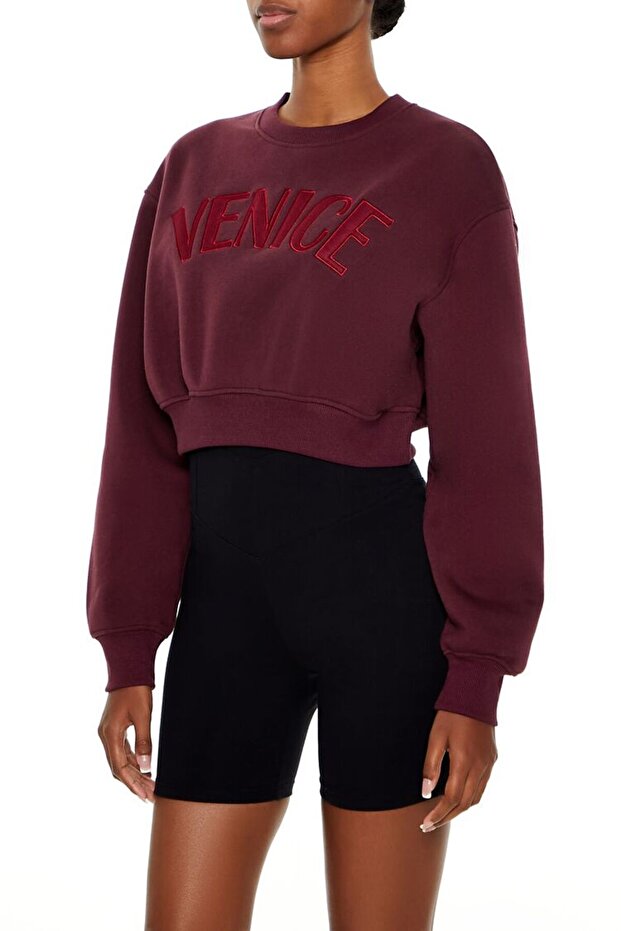 Venice Baskılı Sweatshirt - 4