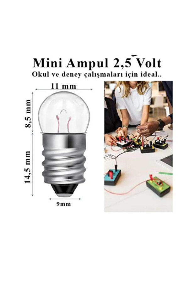 basit elektrik devresi deney seti pilli - 2