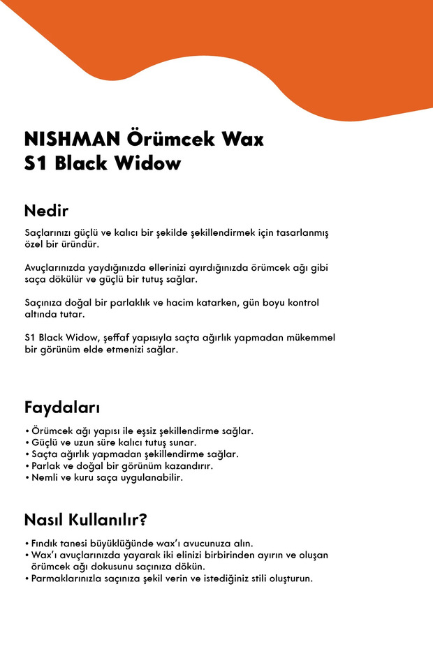 Örümcek Wax S1 / Ultra Parlak Ultra Sert Yapı - 7