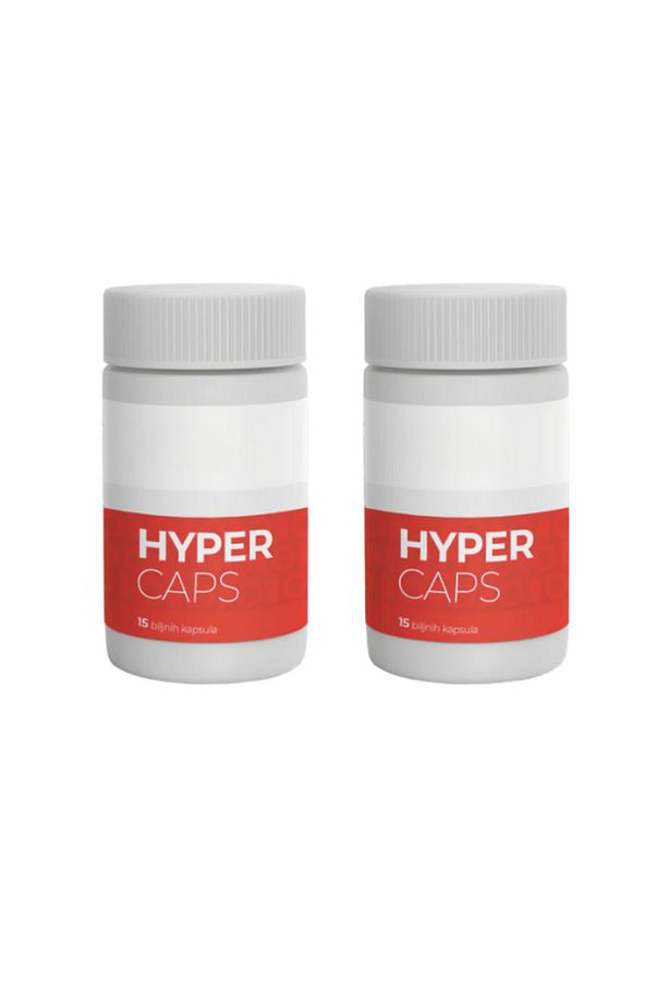 2 Adet Hyper Caps Bitkisel Formül 30lu x 2Adet Ekonomik Paket - 1