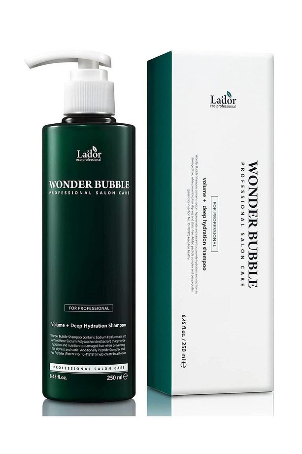 Mikro Köpük Yapıda Hyalüronik Asit Içeren Bakım Şampuanı Wonder Bubble Shampoo 250 ml - 4
